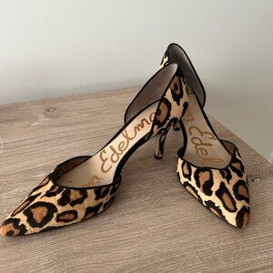 Sam Edelman Leopard Print Heels